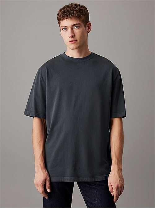 washed heavy tee CALVIN KLEIN JEANS | J30J326153BAN